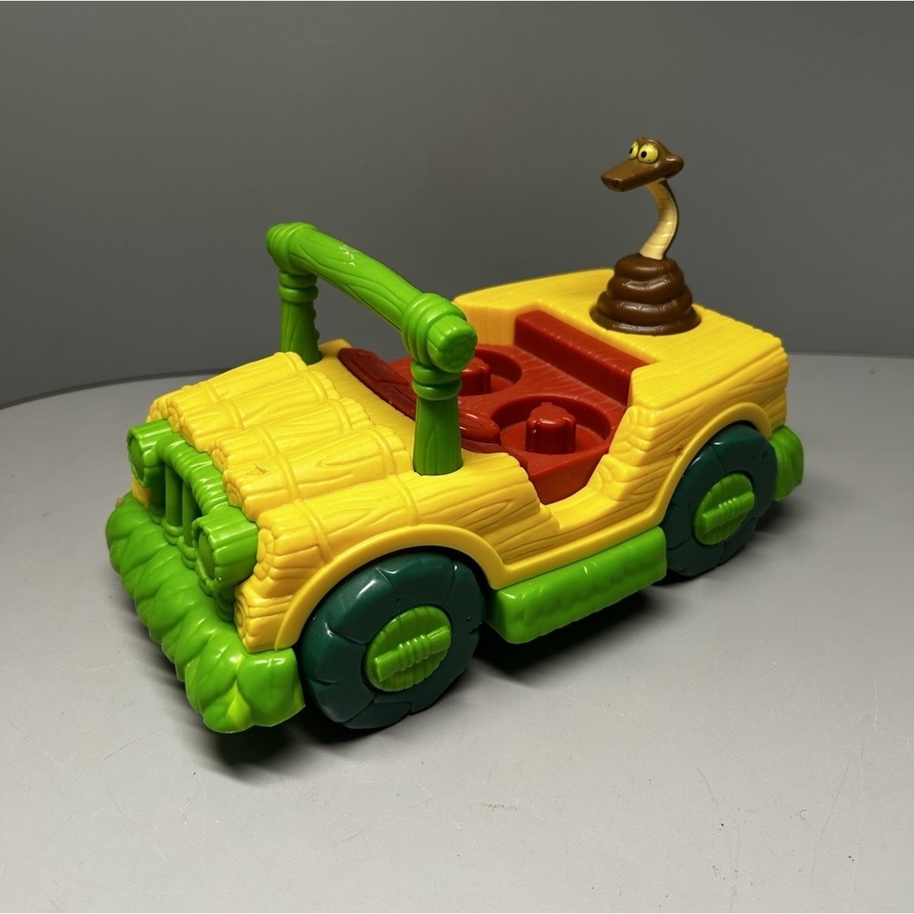 Fisher Price Little People Disney Jungle Book Jeep Vehicle 2013 Sound Works!